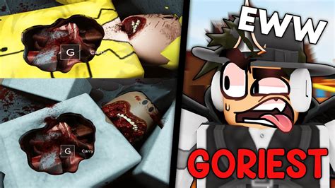 Goriest roblox games - Neighborhood wa. This game takes place in a neighborhood where you will have to kill all your neighbors, for this you will have a wide variety of weapons and special movements that will help you kill everyone. By default you will get the option to "see the gore" deactivated, but you can activate it in options. 